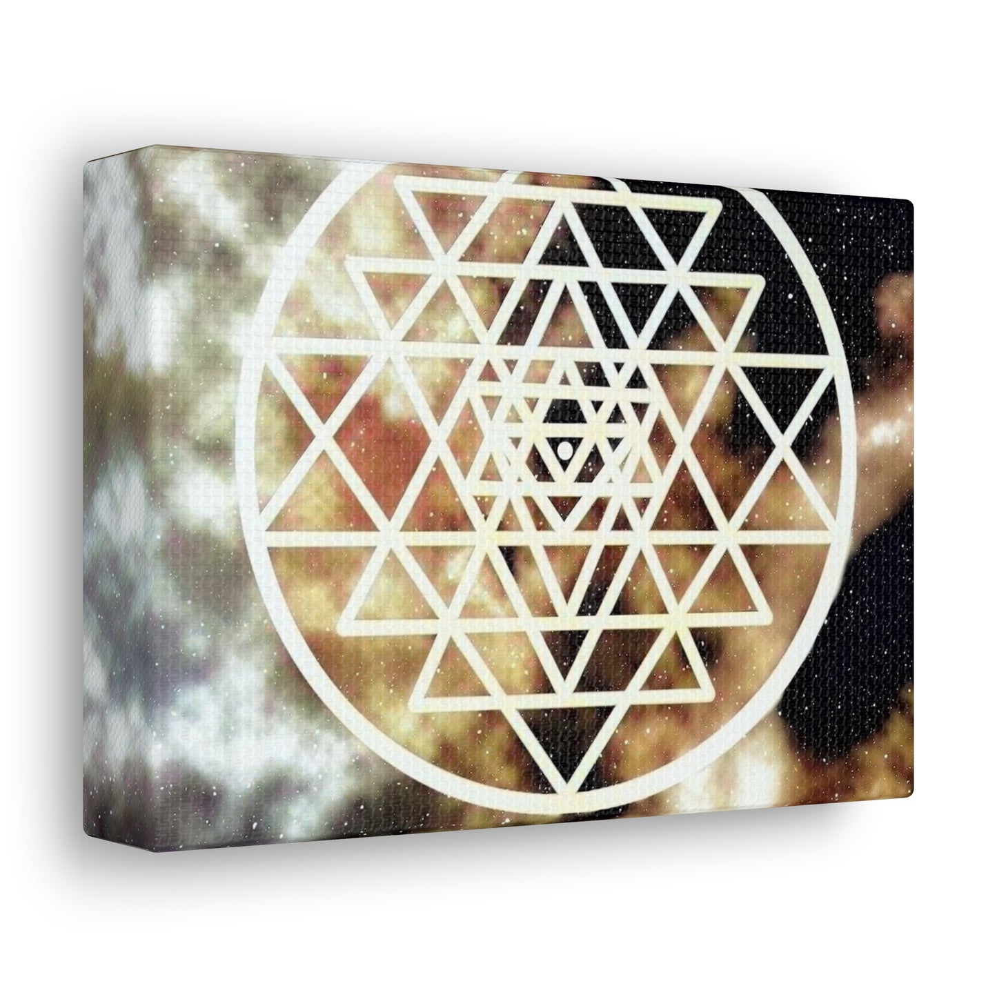 Sri Yantra in Sepia