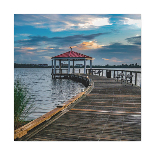 Sunset at the Gazebo