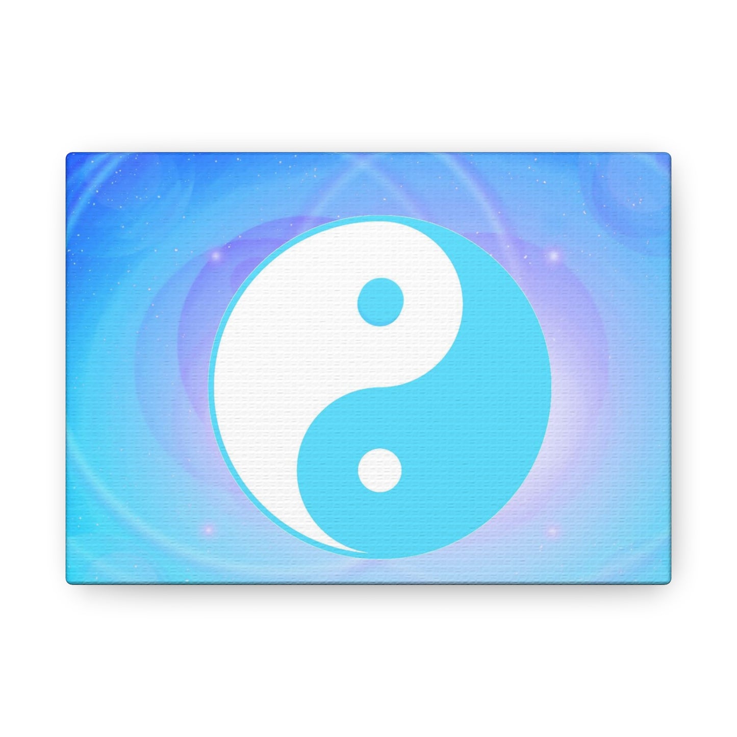 Yin Yang in Blue and Teal